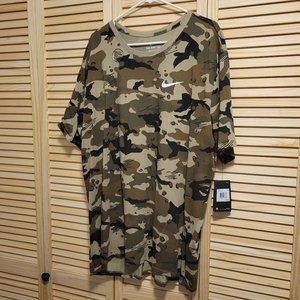 Mens Big and Tall 3XL Nike Dri Fit Tee Camo